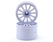 JConcepts 12mm Hex Rulux 2.8" Rear Wheel (2) (White)