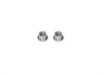 INFINITY ALU FLANGE COLLAR M3x4x3.3mm (Silver/2pcs)