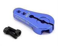 ProTek RC 4mm Aluminum Short Clamping Servo Horn (Blue) (25T)