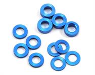 ProTek RC Aluminum Ball Stud Washer Set (Blue) (12) (0.5mm, 1.0mm & 2.0mm)