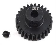 motordrev / pinion, stål 48P (3.17mm Bore) (28T)