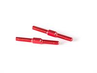 INFINITY ALUMINUM TURNBUCKLE M3x30mm (RED / 2pcs)