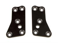 RC8B3.2 FT Upper Suspension Arm Inserts, G10, Front Upper, 2.0 mm