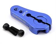 4mm Aluminum Short Clamping Servo Horn (Blue) (24T-Hitec)