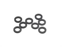 SMJ RUBBER BODY MOUNT SPACER S (6x10x1.0mm/8pcs)