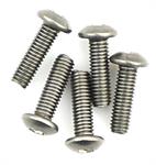 Titanium Button Head Hex Screws M3 x 10 pk10