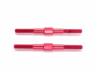 INFINITY Aluminium Turnbuckle M3x42mm Red (2)