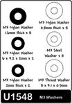 SPEED PACK - M3 Washers