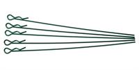 extra long body clip 1/10 - metallic green (5)