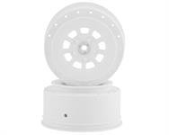 JConcepts 9-Shot Short Course Wheels w/3mm Offset (2) (White)