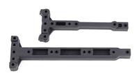 RC10B74 FT Chassis Braces, carbon