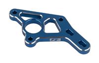 RC10B7 FT Motor Mount, blue aluminum