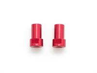 CHASSIS MOUNTED ALU STEERING POST (Red/2pcs)