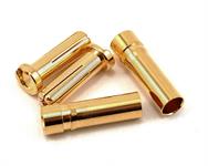 ProTek RC 5.0mm "Super Bullet" Solid Gold Connectors (2 Male/2 Female)