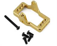 EcoPower CNC-Machined Brass Servo Mount for Traxxas™ TRX-4M (Gold) (8g)