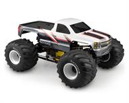 JConcepts 2014 Chevy 1500 Monster Truck Body (Clear) (Single Cab)