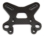 RC8B3 FT Front Shock Tower, carbon fiber