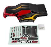 RIVAL MT10 Body V2, red/yellow