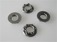 Wheel-nut 17mm flanged/light (4)